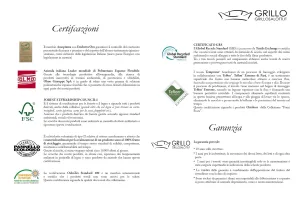 Certificazioni di qualità