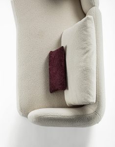 Divano contemporaneo Curvo