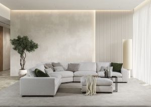 Divano artigianale moderno