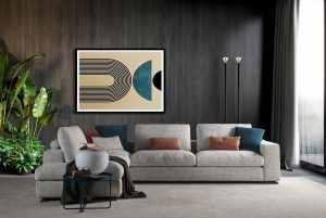 Divano artigianale moderno