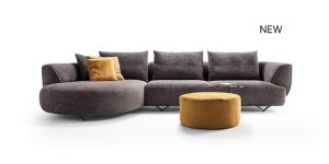 Divano contemporaneo Richmond Grillo Salotti Malnate