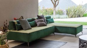 Divano in promozione Merk air con Penisola grillo salotti Malnate Varese 1