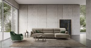 Divano moderno Artigianale Cardiff Grillo Salotti Malnate Varese5