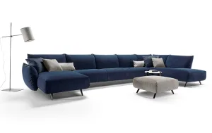 Divano moderno artigianale Portofino Grillo Salotti Malnate Varese7