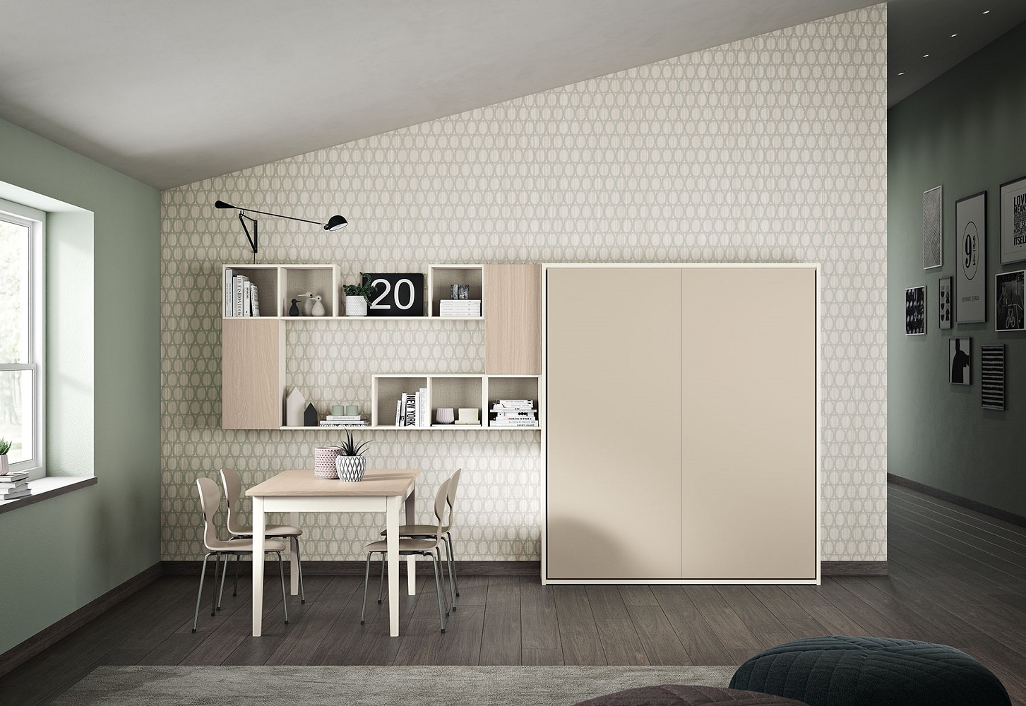 Letto a scomparsa Space 911