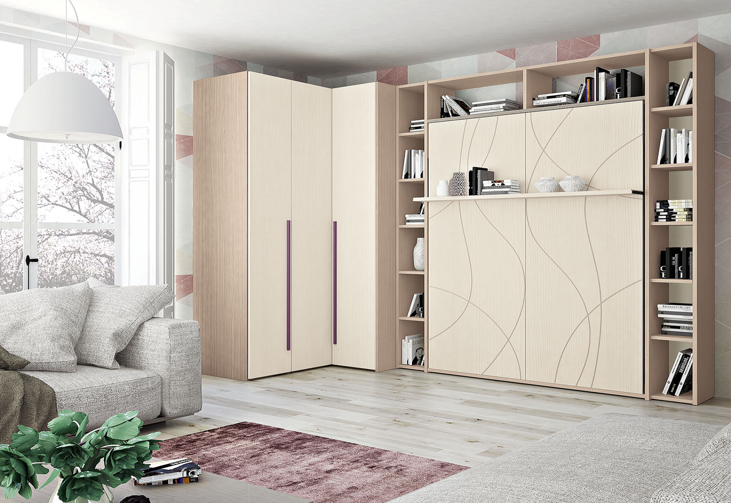 Letto a scomparsa Space 912