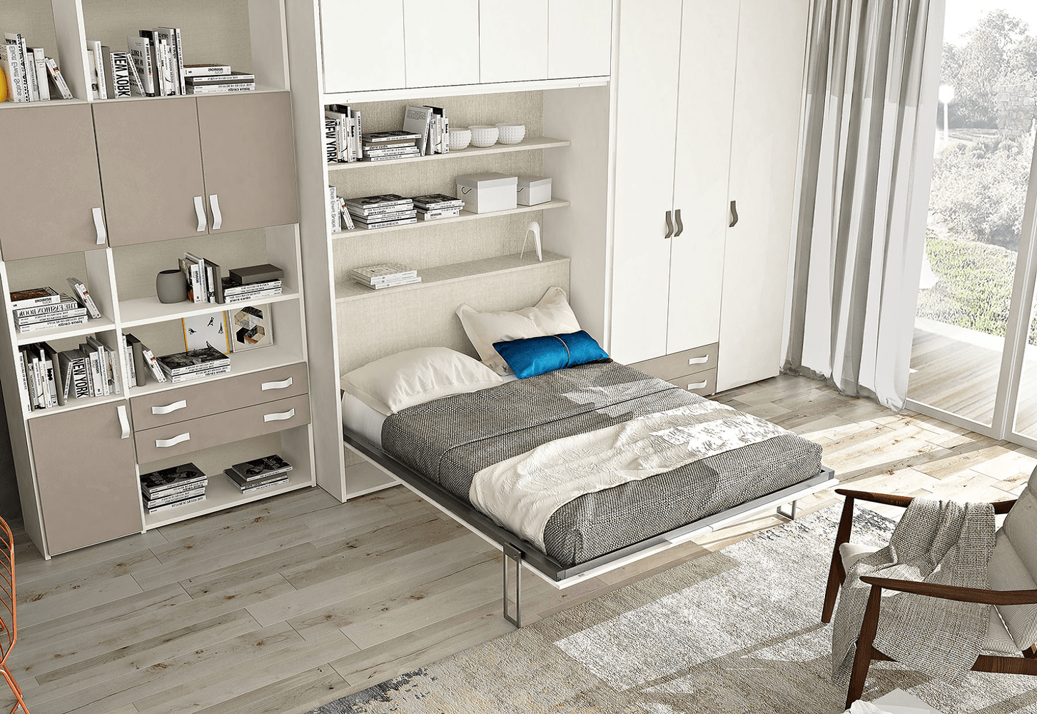 Letto a scomparsa Space 913