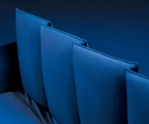 Letto imbottito a contenitore Birdland