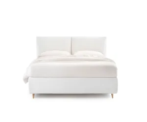 Letto imbottito a contenitore Bridge