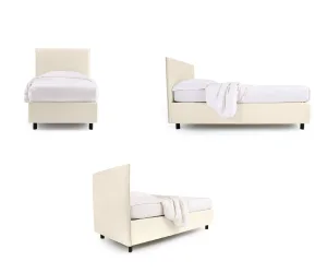 Letto imbottito a contenitore Cosmo