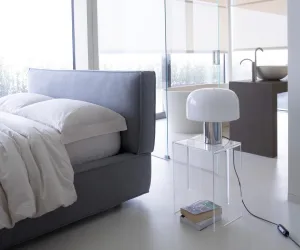 Letto imbottito a contenitore Duck