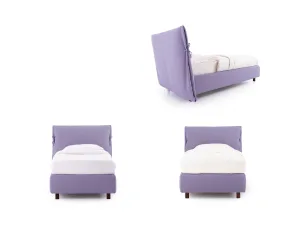 Letto imbottito a contenitore Eden Advance
