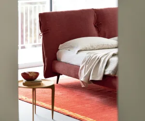 Letto imbottito a contenitore Eden Advance