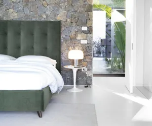 Letto imbottito a contenitore Emma