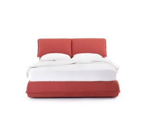Letto imbottito a contenitore Eos
