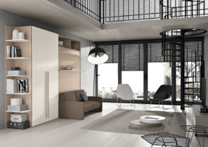 Letto salva spazio space 914
