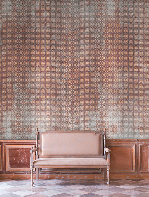 carta da parati-artistica moderna collezione materica effetto muro a Varese